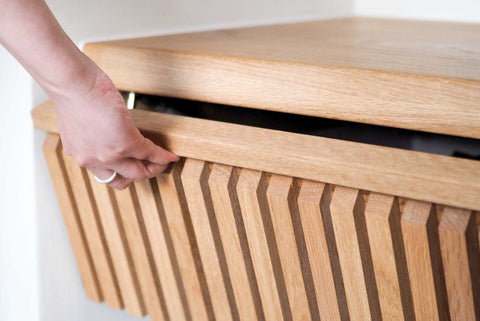 【Burumu Design 設計】訂製設計家具流程:暗抽拉手篇