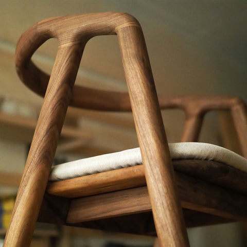 Burumu Black Walnut Chair 黑胡桃椅子