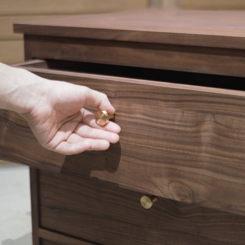 Burumu Black Walnut Storage Cabinet / Bench 黑胡桃儲物櫃 / 邊櫃 / 電視櫃
