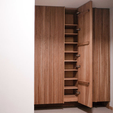 Customization Solid Wood Shoe Cabinet / Storage cabinet / Entryway Cabinet 度身訂製入牆實木鞋櫃/儲物櫃/玄關櫃