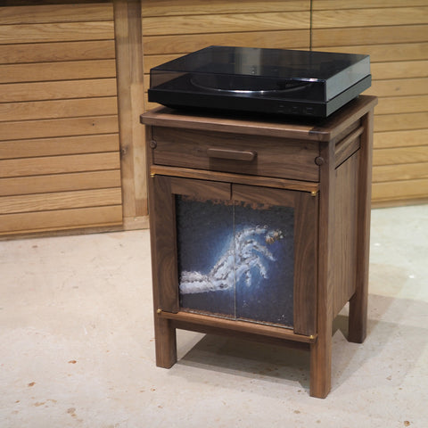 Burumu Echo Cabinet 黑胡桃木小邊櫃