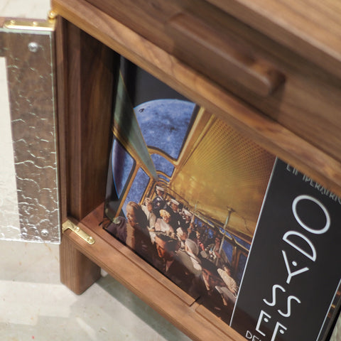 Burumu Echo Cabinet 黑胡桃木小邊櫃