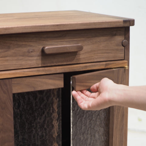 Burumu Echo Cabinet 黑胡桃木小邊櫃