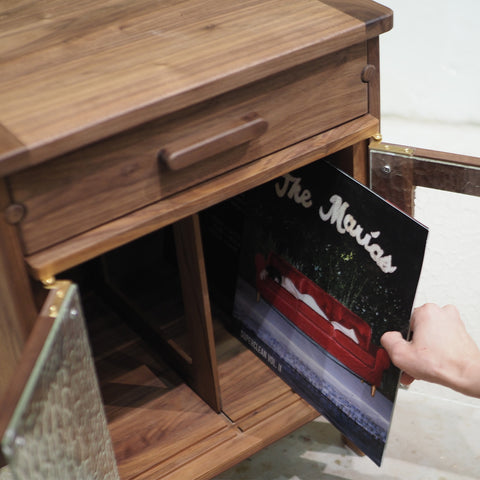 Burumu Echo Cabinet 黑胡桃木小邊櫃