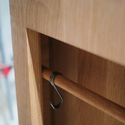 Burumu Hako Shoes Cabinet 實木條子鞋櫃