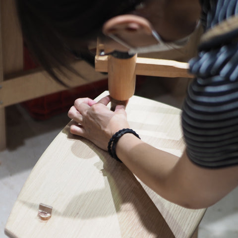 Burumu Workshop Sandy Coffee Table 白橡小茶几製作