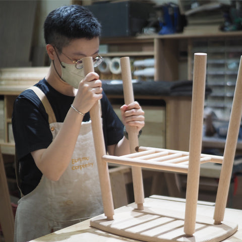 Burumu Workshop Sandy Coffee Table 白橡小茶几製作