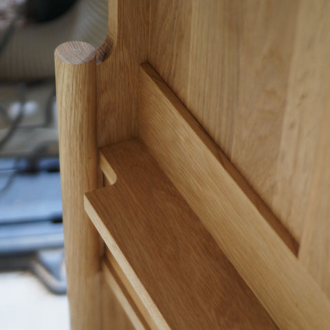 Burumu Taisho Rolling TV Stand 實木移動電視架