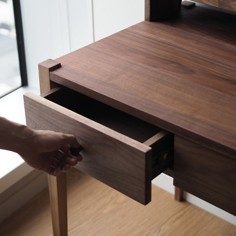 Burumu Writing Desk 黑胡桃木書枱