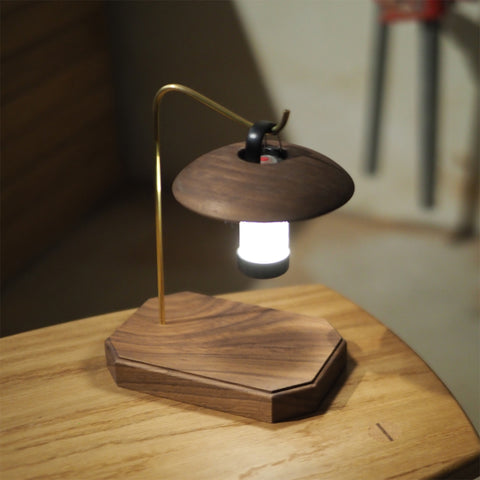 Burumu 2-ways Wooden Lamp 露營家居兩用實木座燈