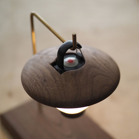 Burumu 2-ways Wooden Lamp 露營家居兩用實木座燈