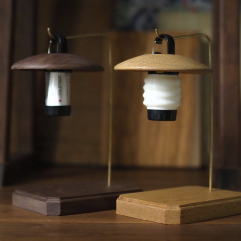 Burumu 2-ways Wooden Lamp 露營家居兩用實木座燈