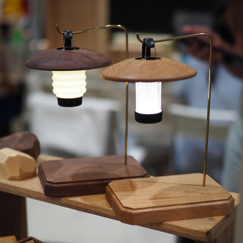 Burumu 2-ways Wooden Lamp 露營家居兩用實木座燈