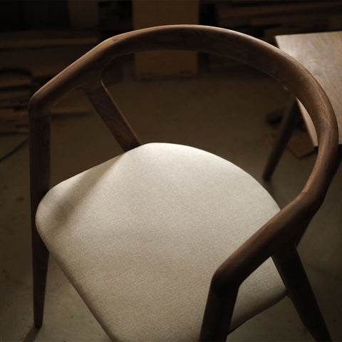 Burumu Black Walnut Chair 黑胡桃椅子