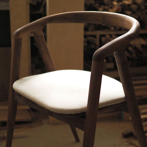 Burumu Black Walnut Chair 黑胡桃椅子