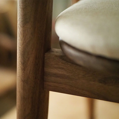 Burumu Black Walnut Chair 黑胡桃椅子