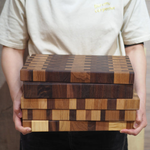Wooden Cutting Board 實木端面砧板／切菜板