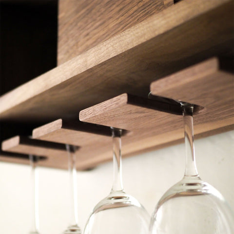 Burumu Wine Rack / Shelf 黑胡桃陳列酒架