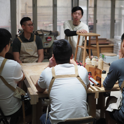 Burumu Workshop Sandy Coffee Table 白橡小茶几製作