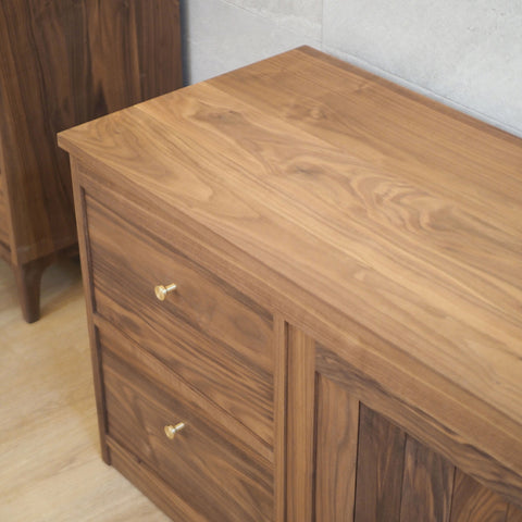 Burumu Black Walnut Storage Cabinet / Bench 黑胡桃儲物櫃 / 邊櫃 / 電視櫃