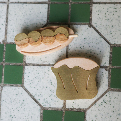 【香港手信系列】香港味道美食磁石貼 Food Wooden Magnet