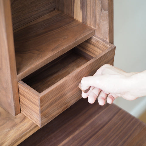 Burumu Writing Desk 黑胡桃木書枱